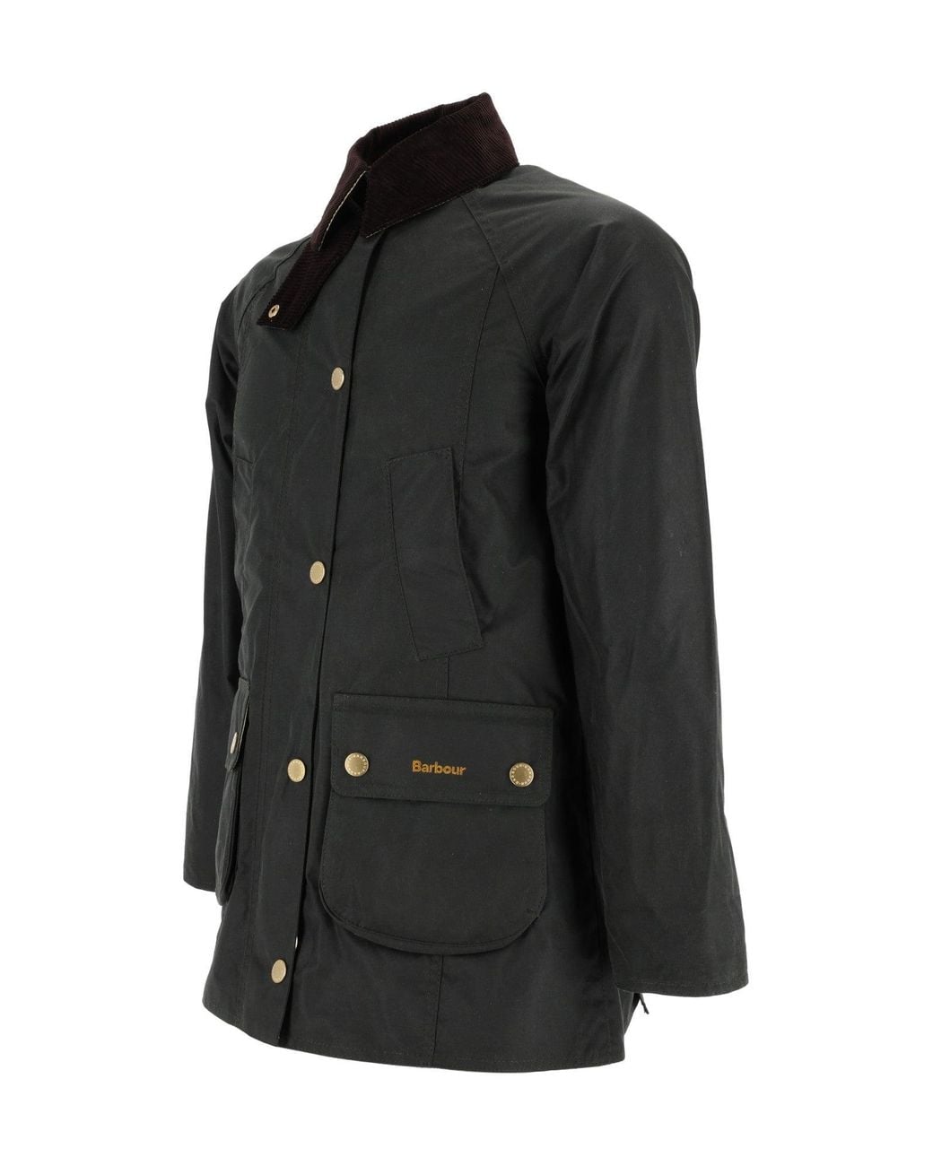Barbour Black Modern Beadnell Wax