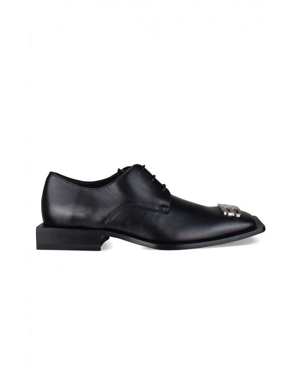 Balenciaga Black Derbies