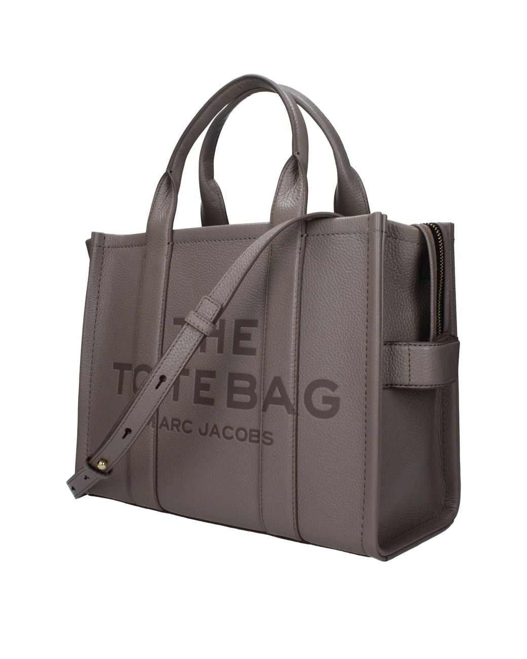 Marc Jacobs Gray Handbags The Tote Bag Leather/Cement