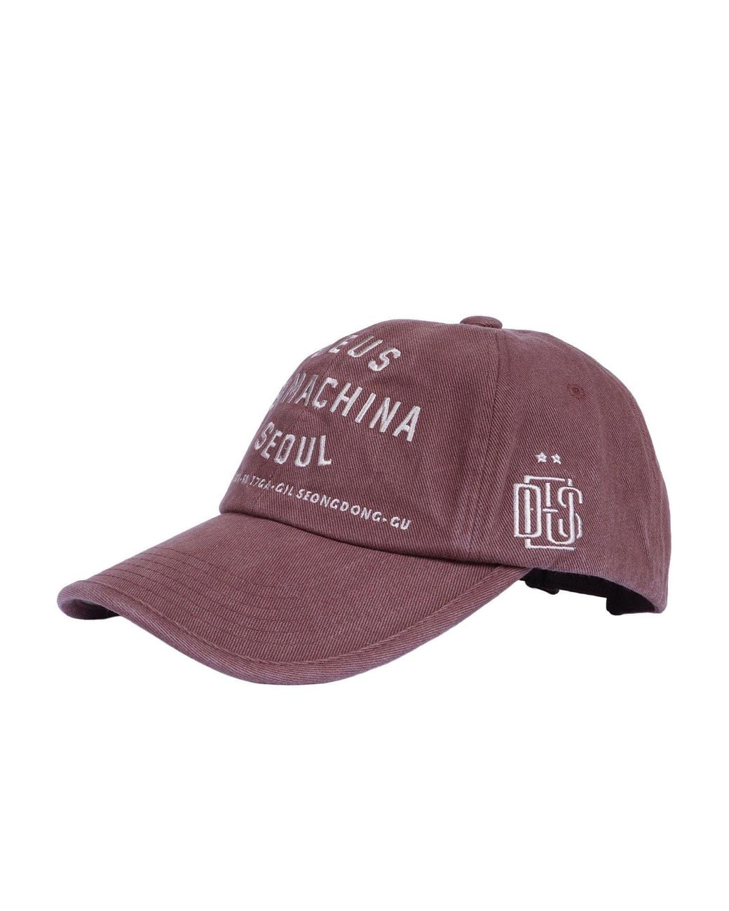 Deus Ex Machina Purple Emblem College Address Cap