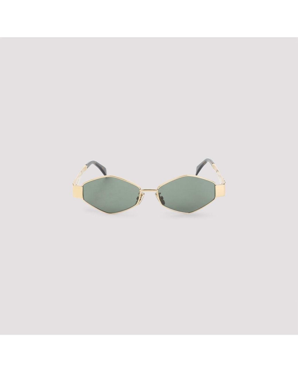 Céline Metallic Triomphe Metal Sunglasses
