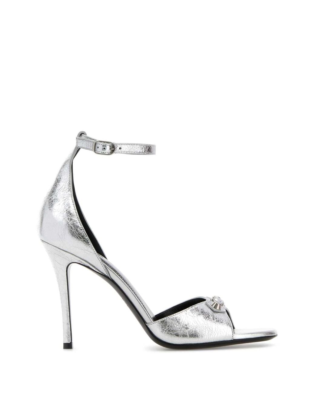 Balenciaga White Bow Pumps