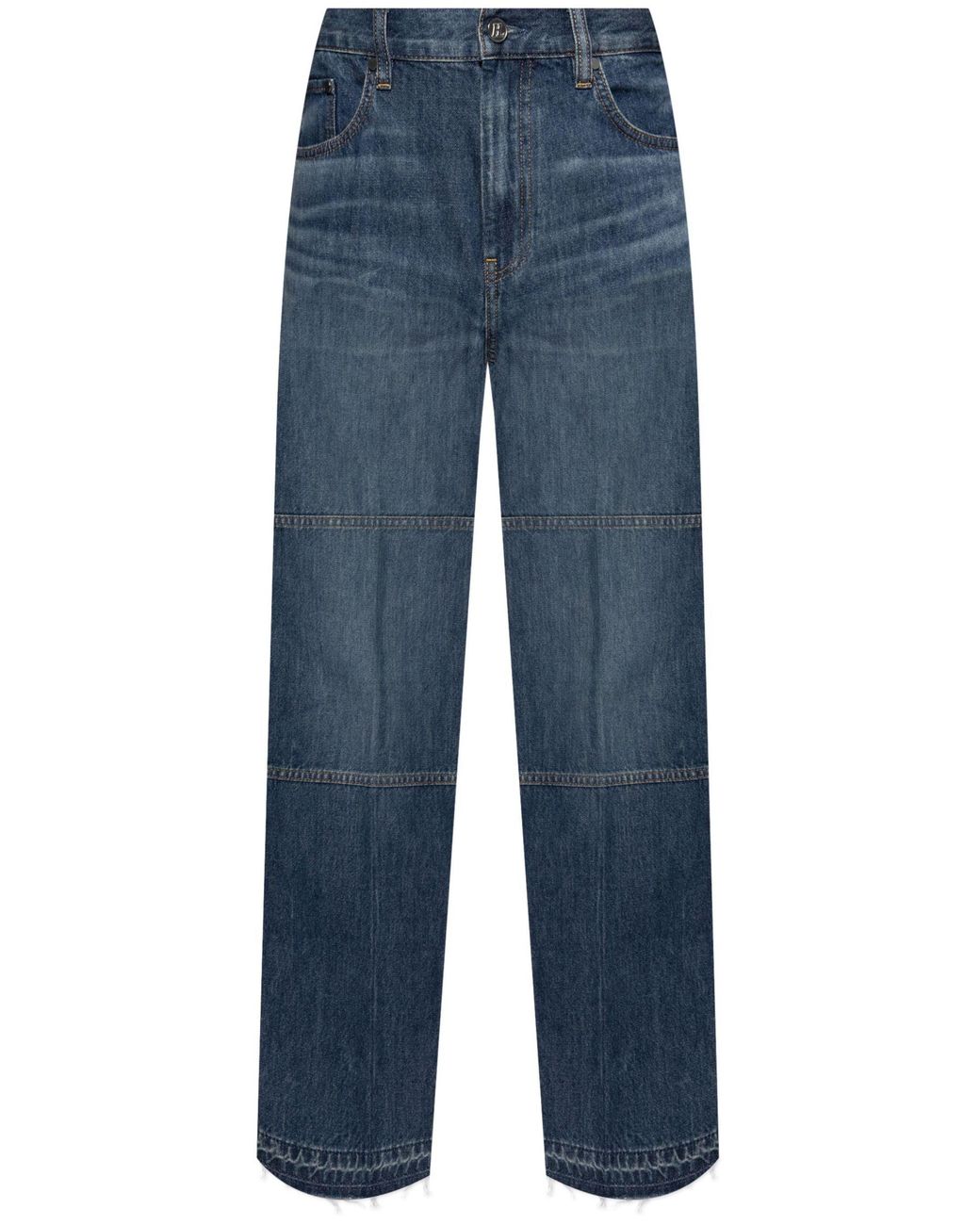 Helmut Lang Straight Jeans in het Blue voor heren