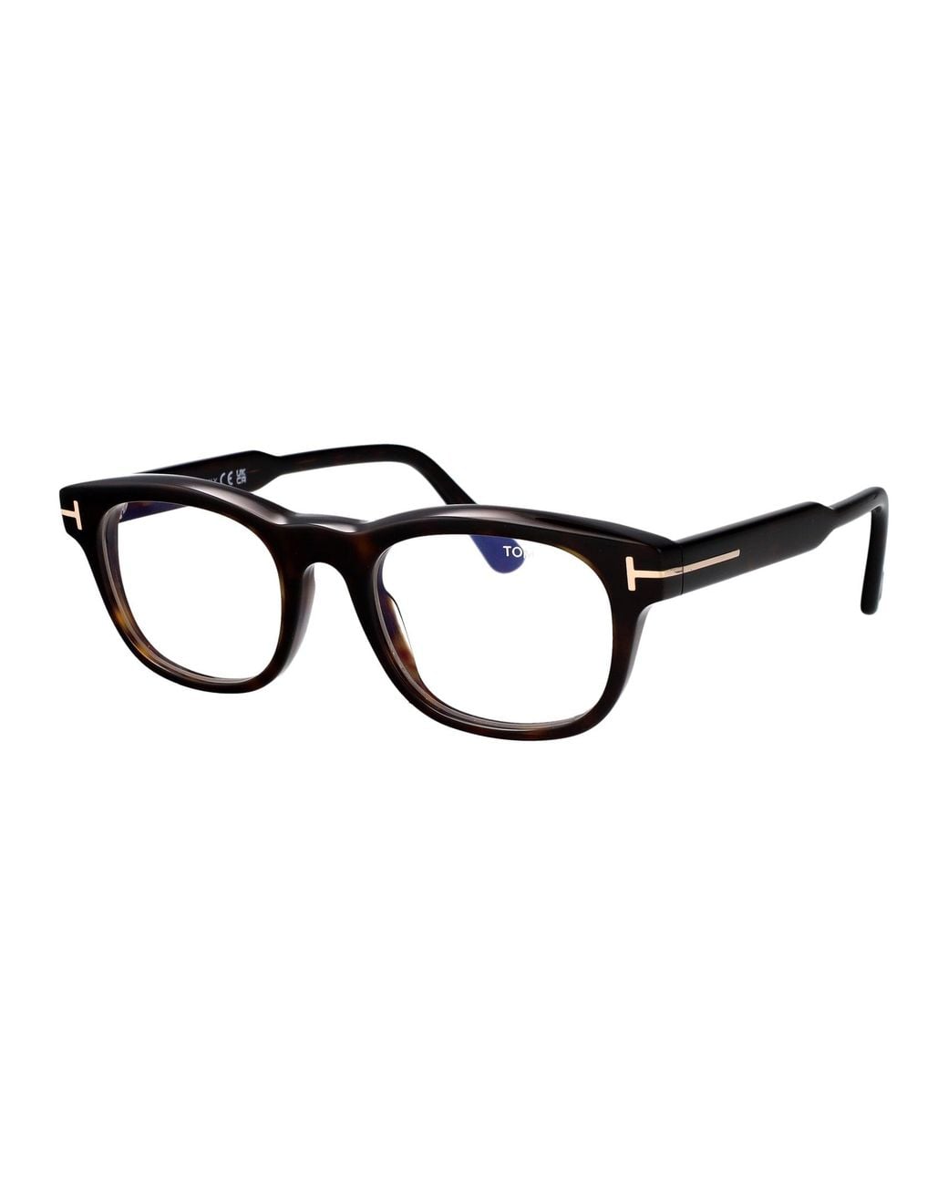 Tom Ford Brown Round Optical Ft6180 B 52