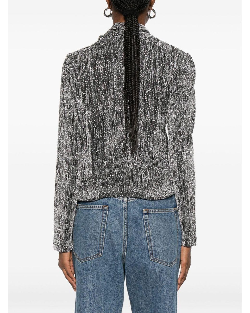 IRO Gray Relaxed Shirt