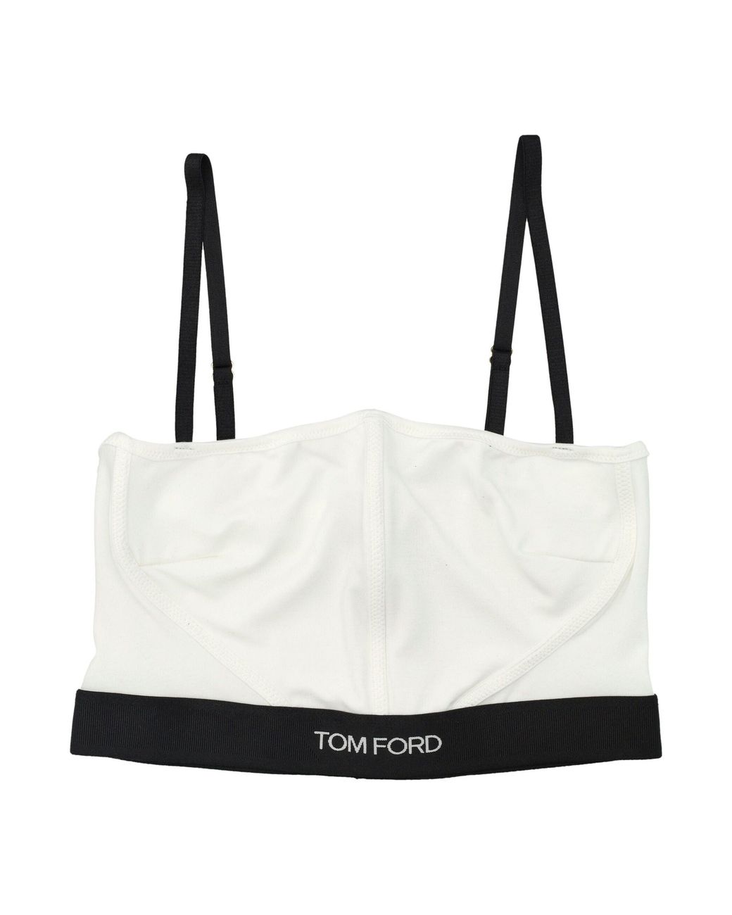 Tom Ford White Modal Signature Bra