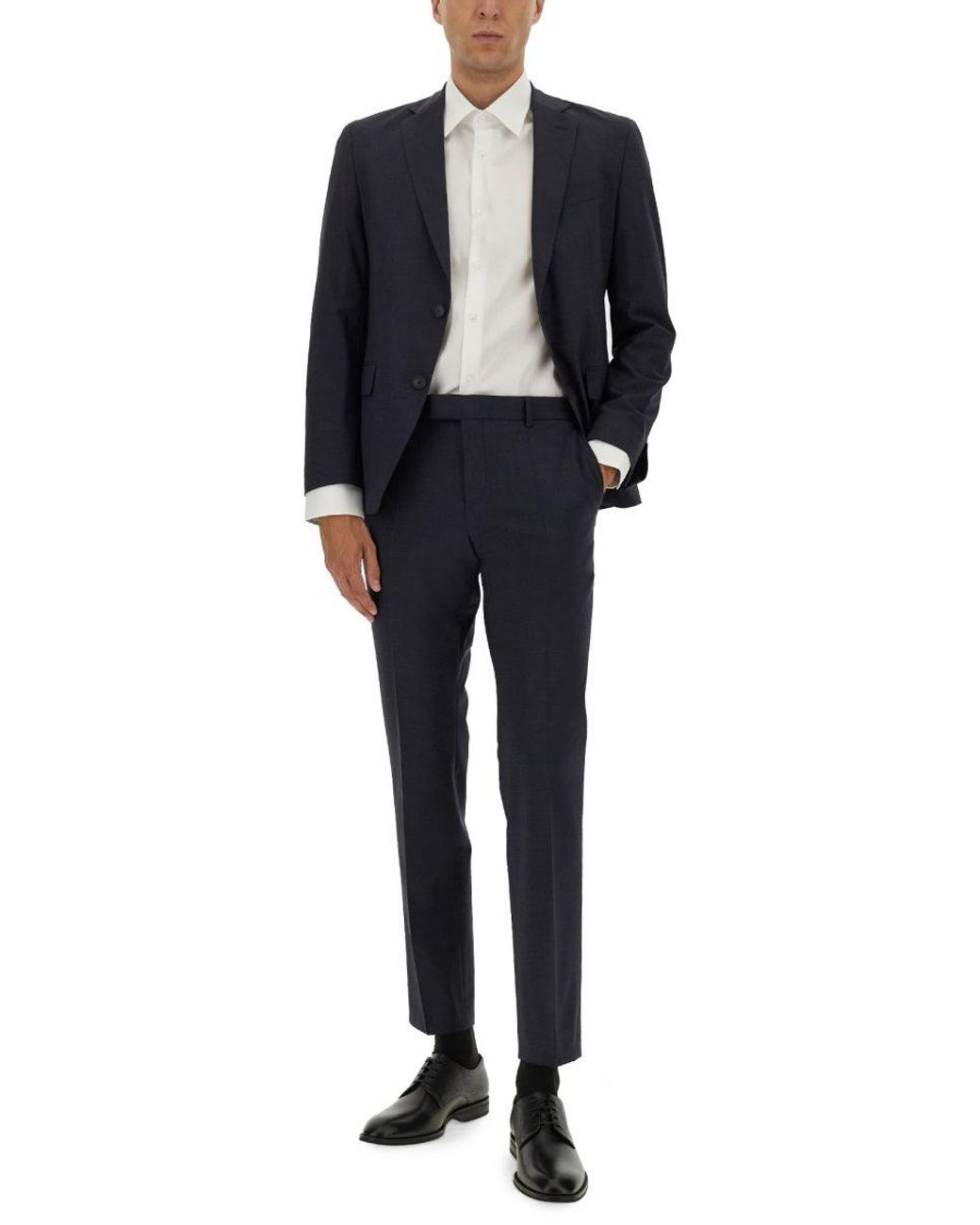 Boss Blue Slim Fit Dress for men