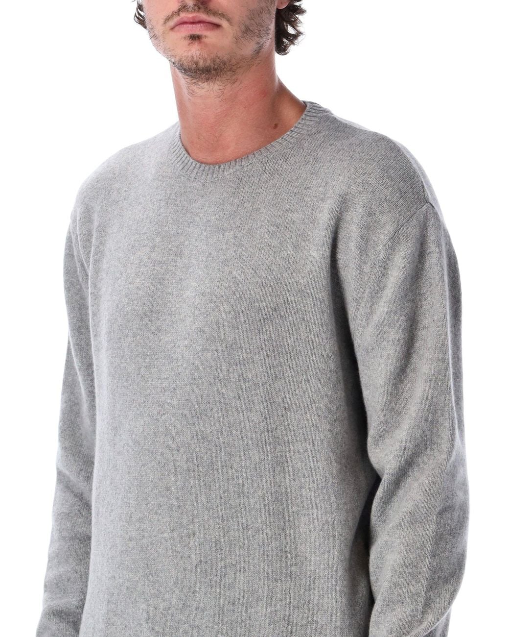 COLORFUL STANDARD Gray Recycled Merino Wool Classic Crewneck Sweater