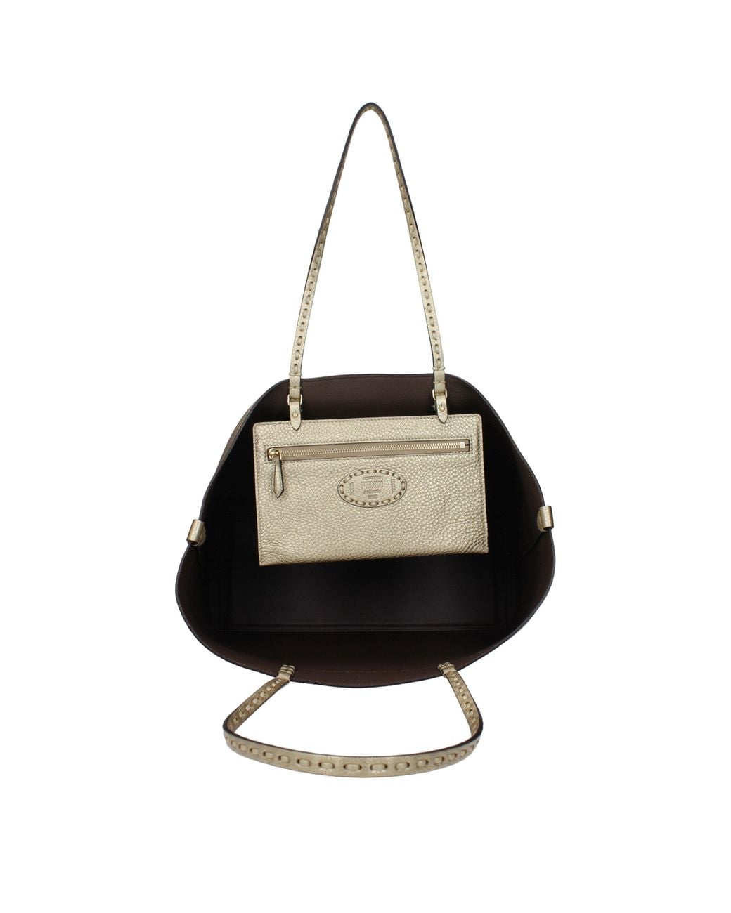 Fendi Natural Leather Shoulder Bag