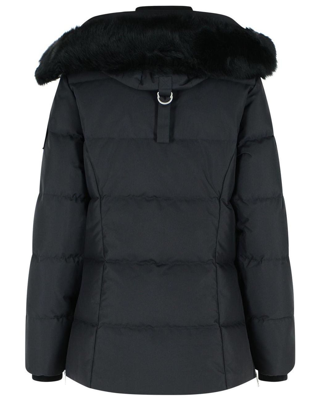 Moose Knuckles Black 'Cloud 3Q' Nylon Down Jacket