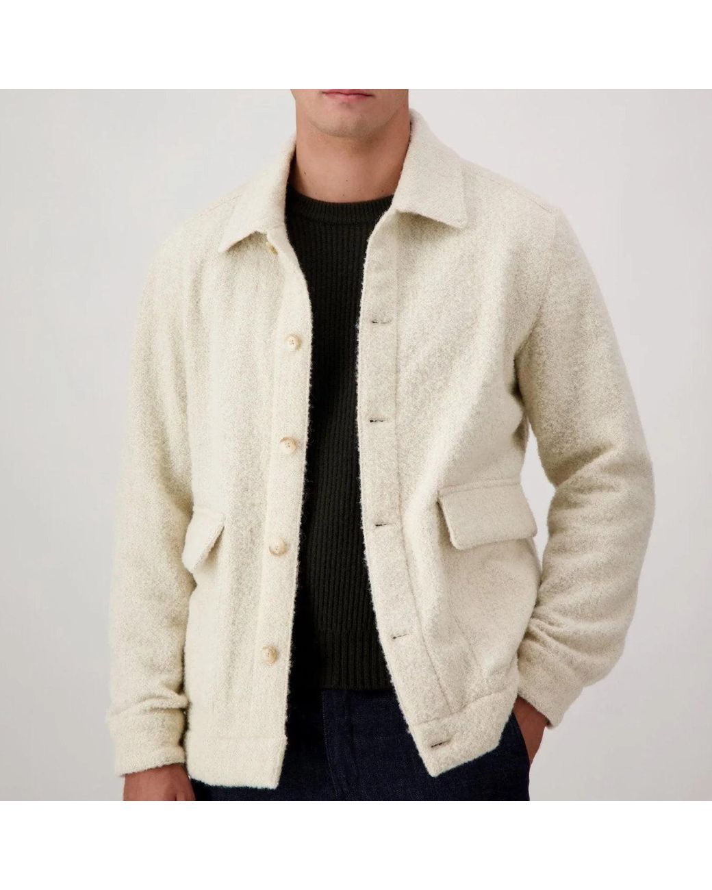 AUTORE Natural Craig Wool Jacket