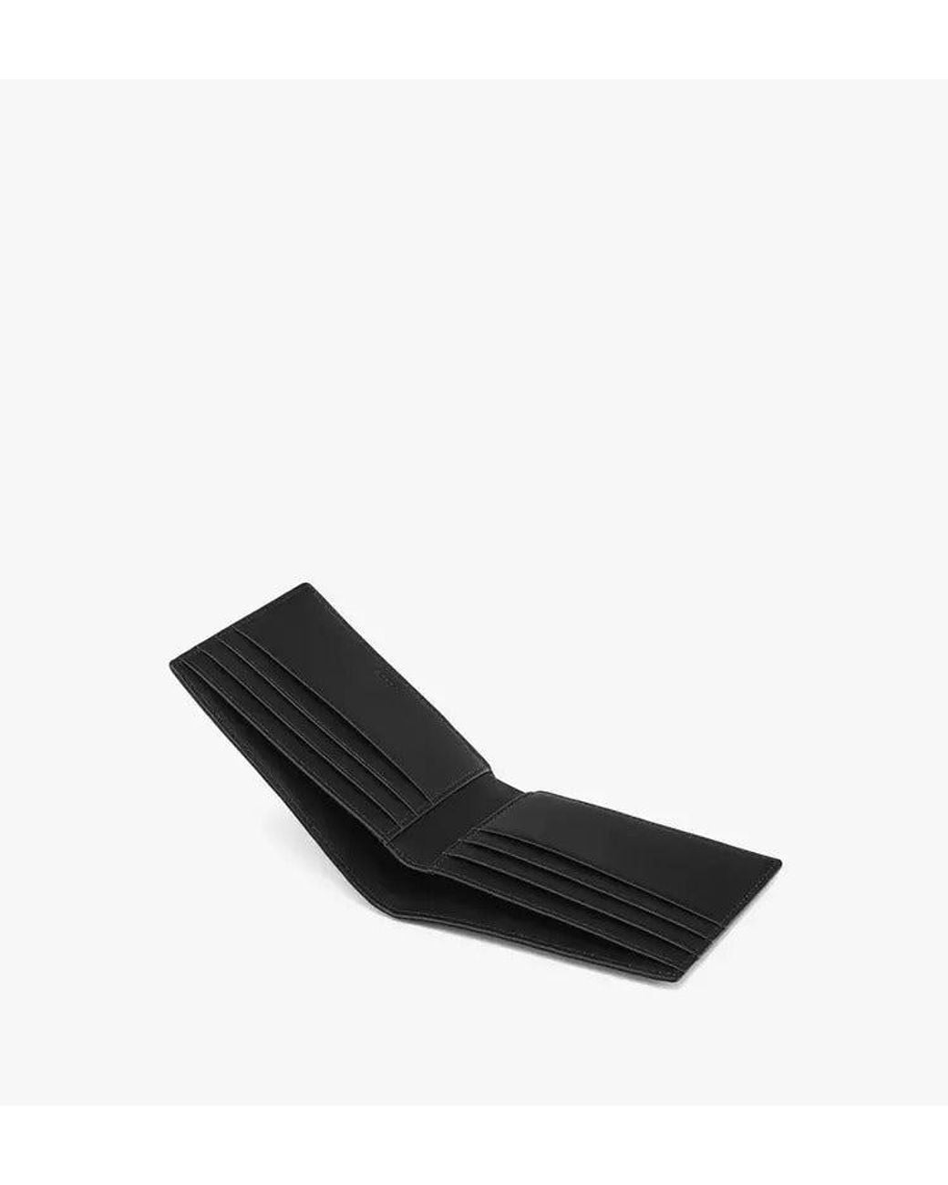 MCM Black Aren Leather Wallet for men
