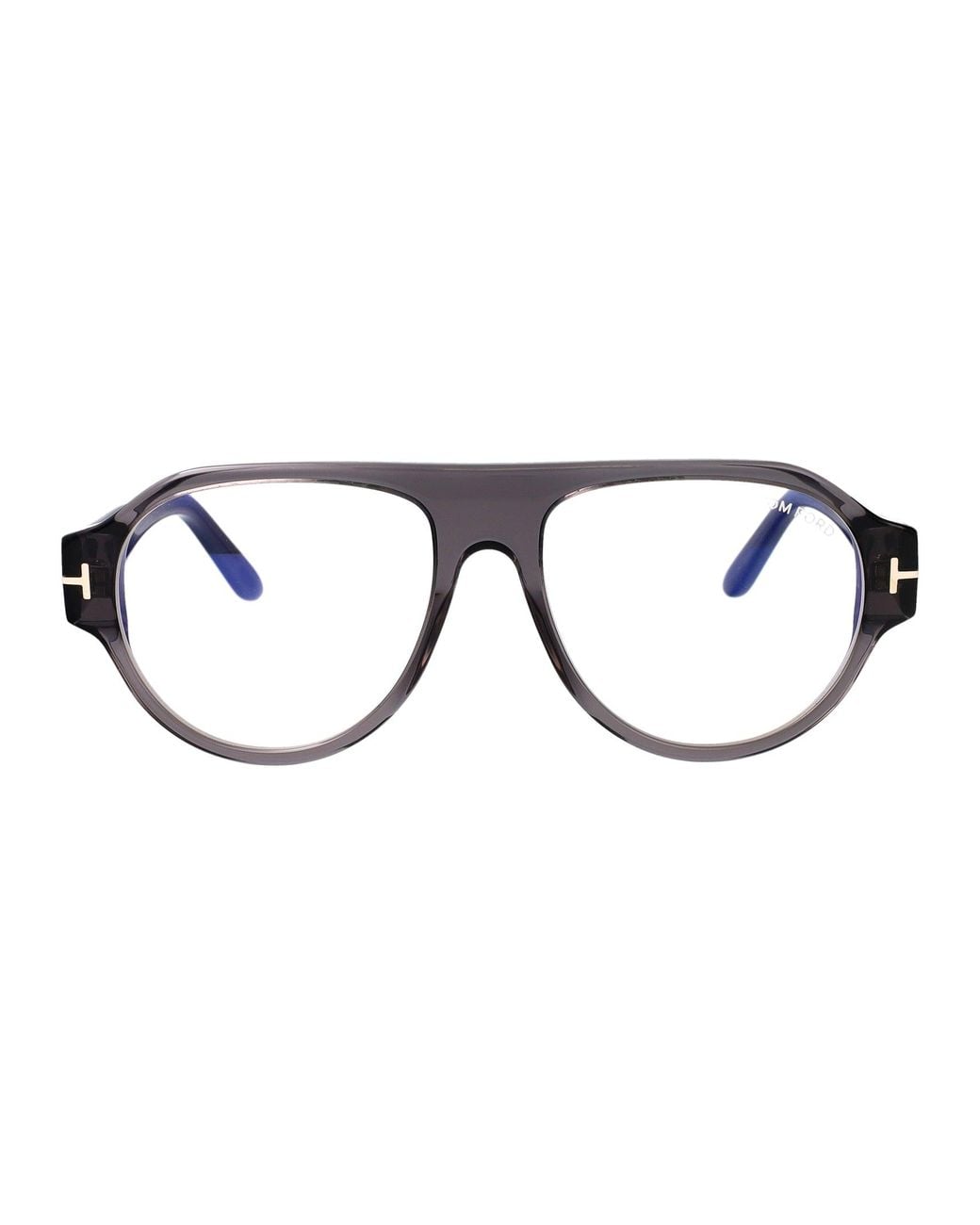 Tom Ford Blue Round Optical Ft6178 B 20