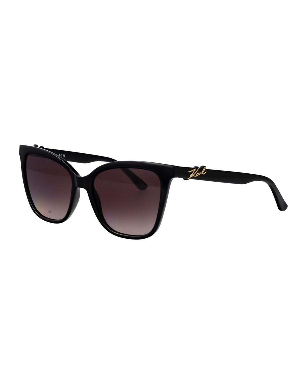 Karl Lagerfeld Brown Injected Sunglasses