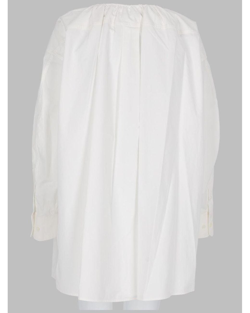 Alexander Wang White Shirt Dress Organic Cotton