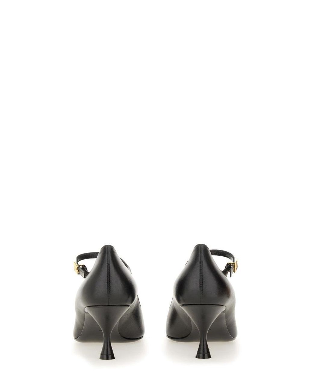 Dolce & Gabbana Black Leather Pumps