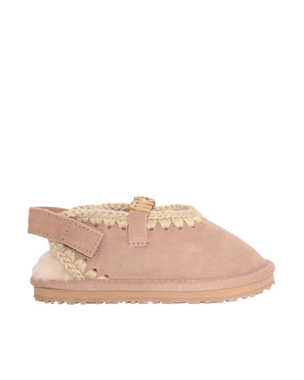 Mou Pink Kids Mary Jane Slipper With Ba