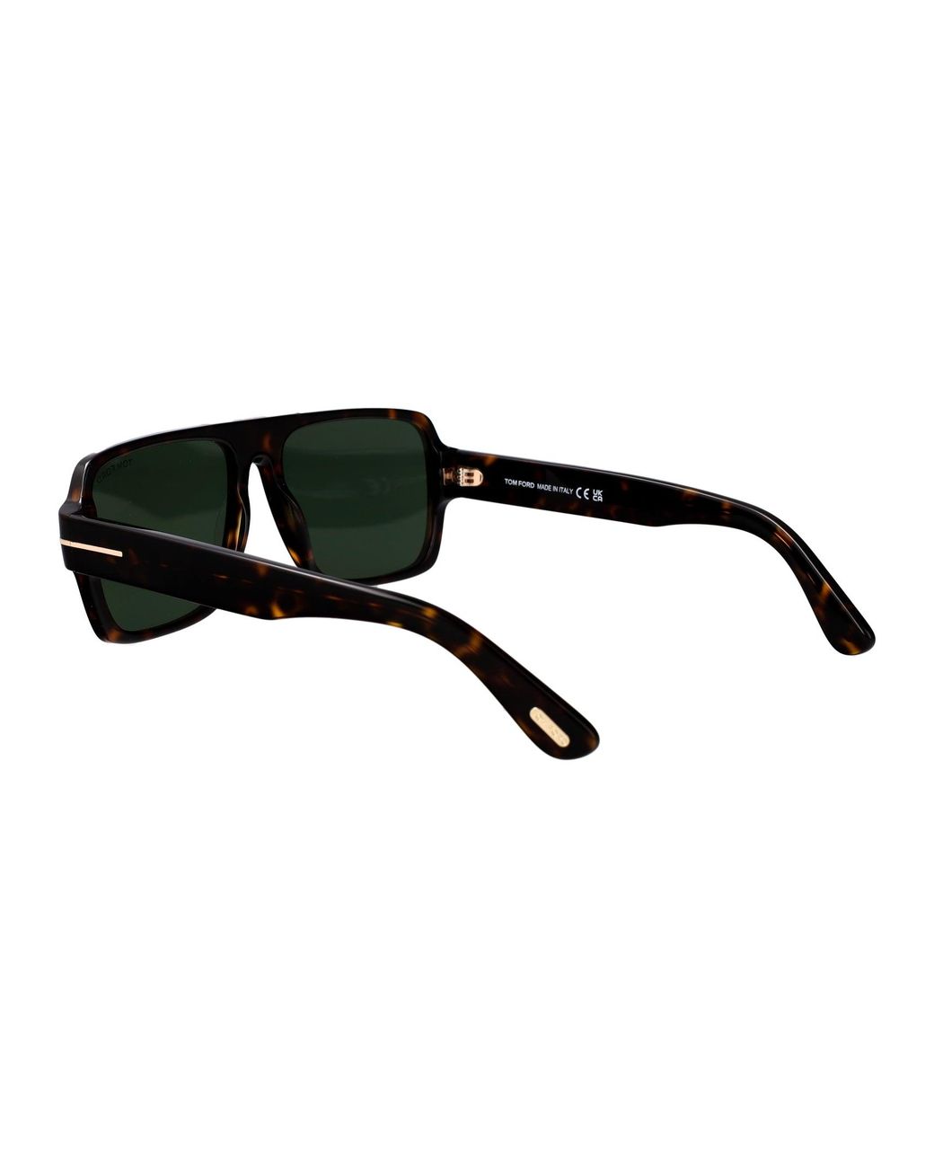 Tom Ford Green Round Sunglasses Ft1408 52 N