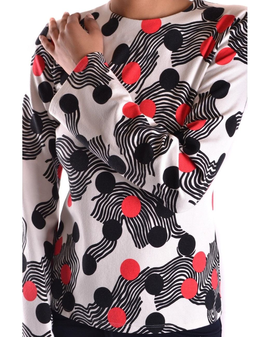 MSGM Red Long Sleeves