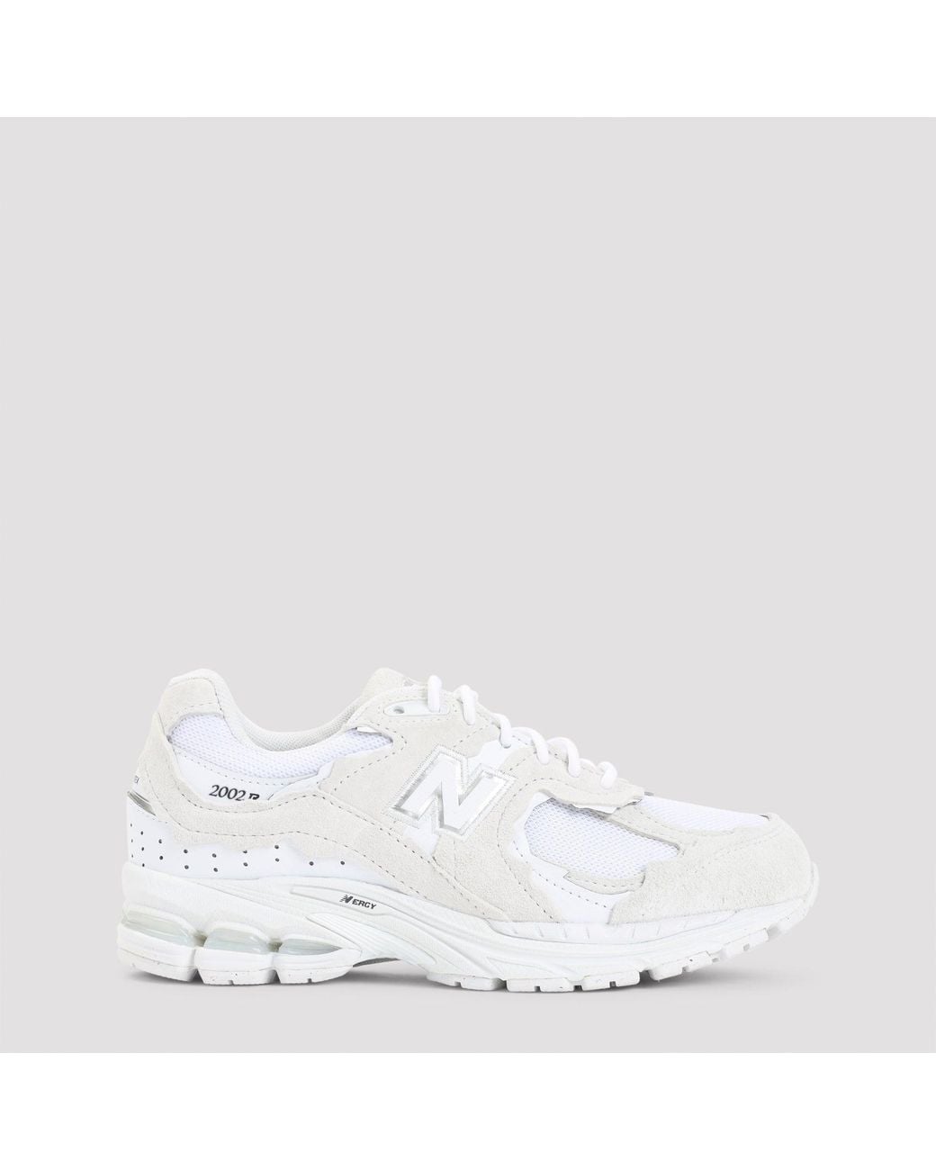 New Balance White Textile 2002 Sneakers