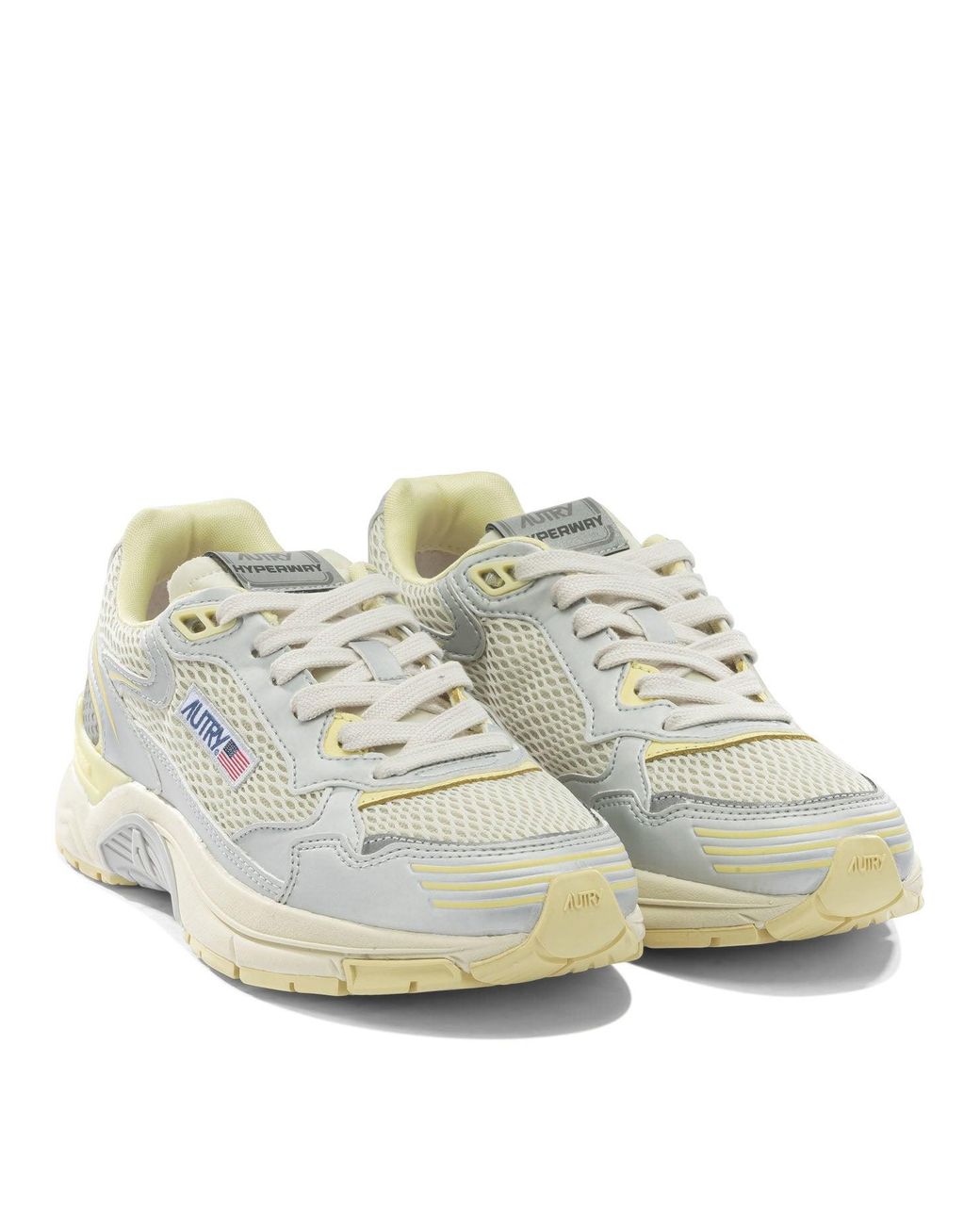Autry White "hyperway" Sneakers