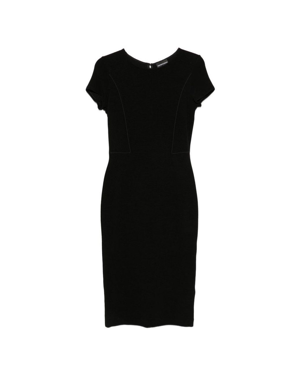 Emporio Armani Black Midi Dress