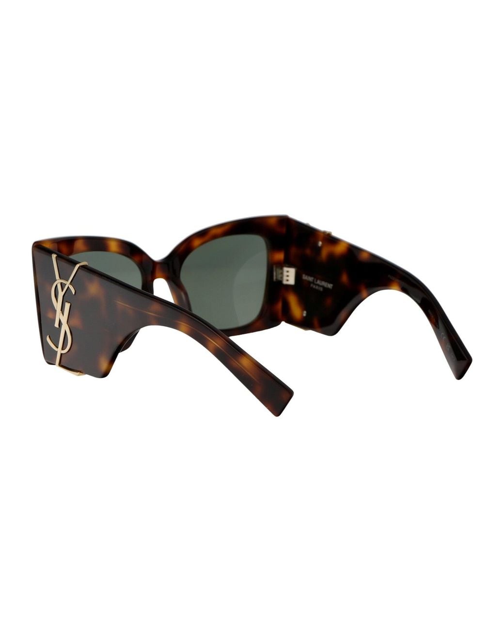 Saint Laurent Black Sl M119 Blaze Sunglasses