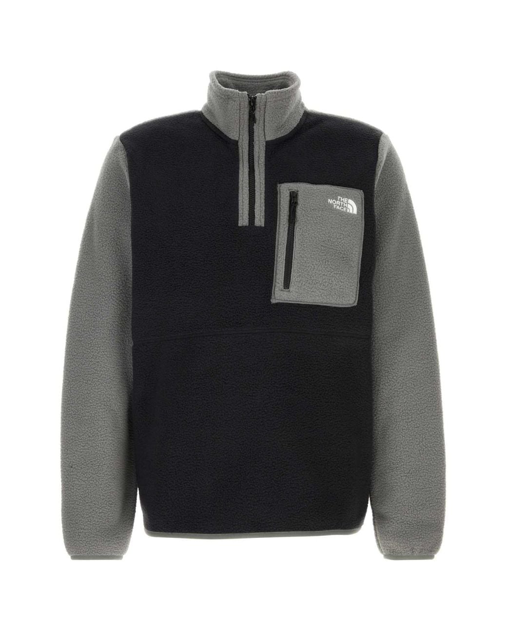 The North Face Black Regular Fleece Sweatshirt for men