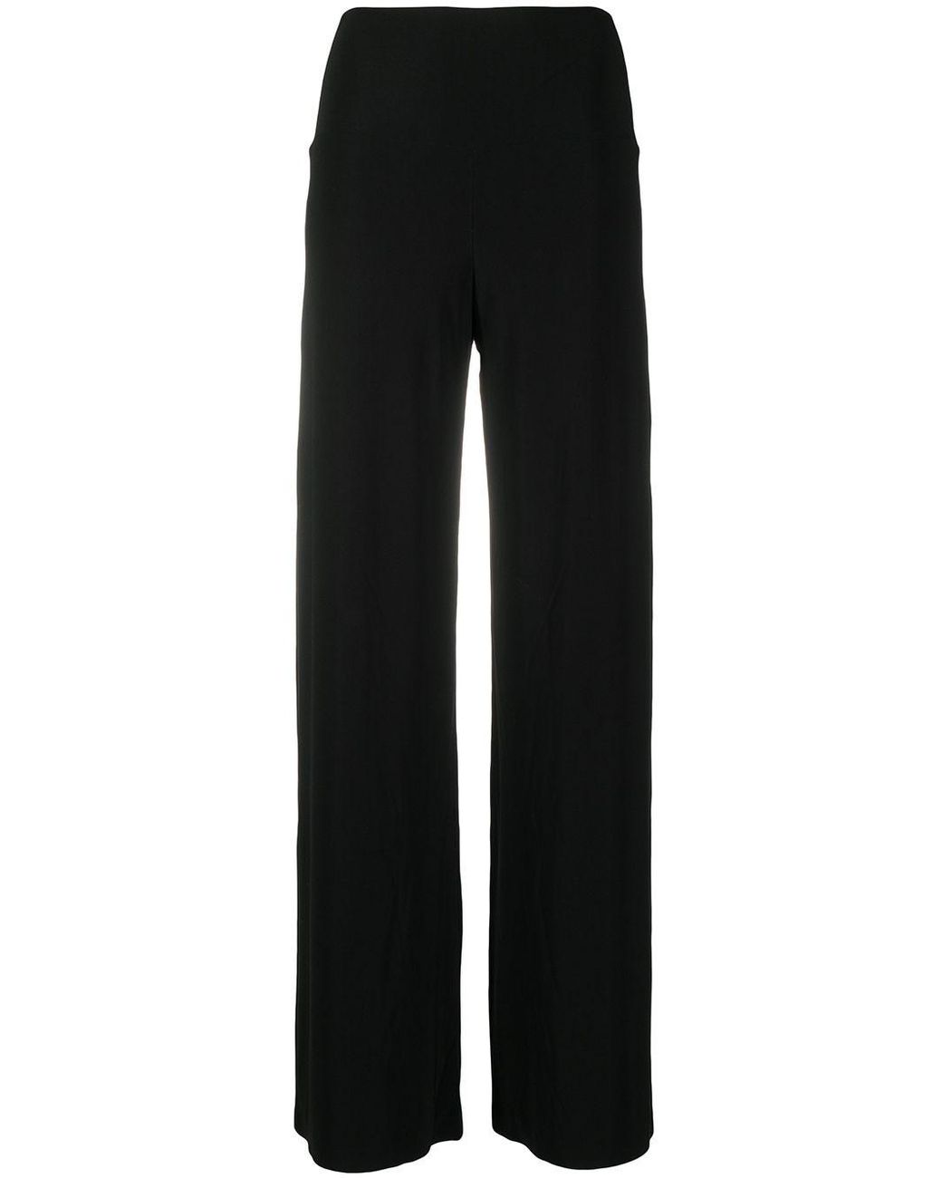 Norma Kamali Black Pants & Shorts