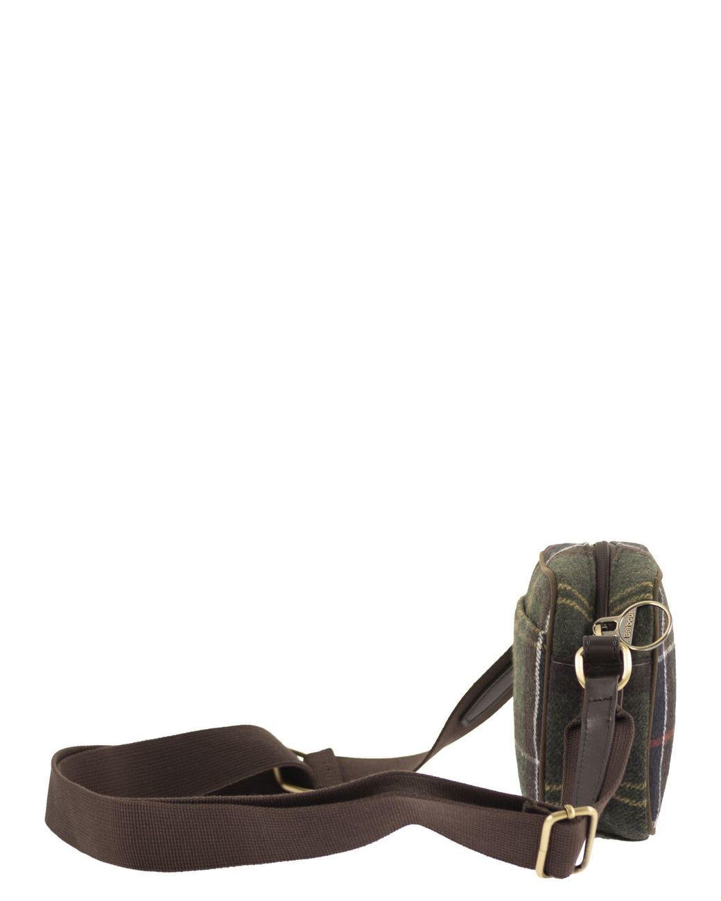 Barbour Black Tartan Crossbody Bag