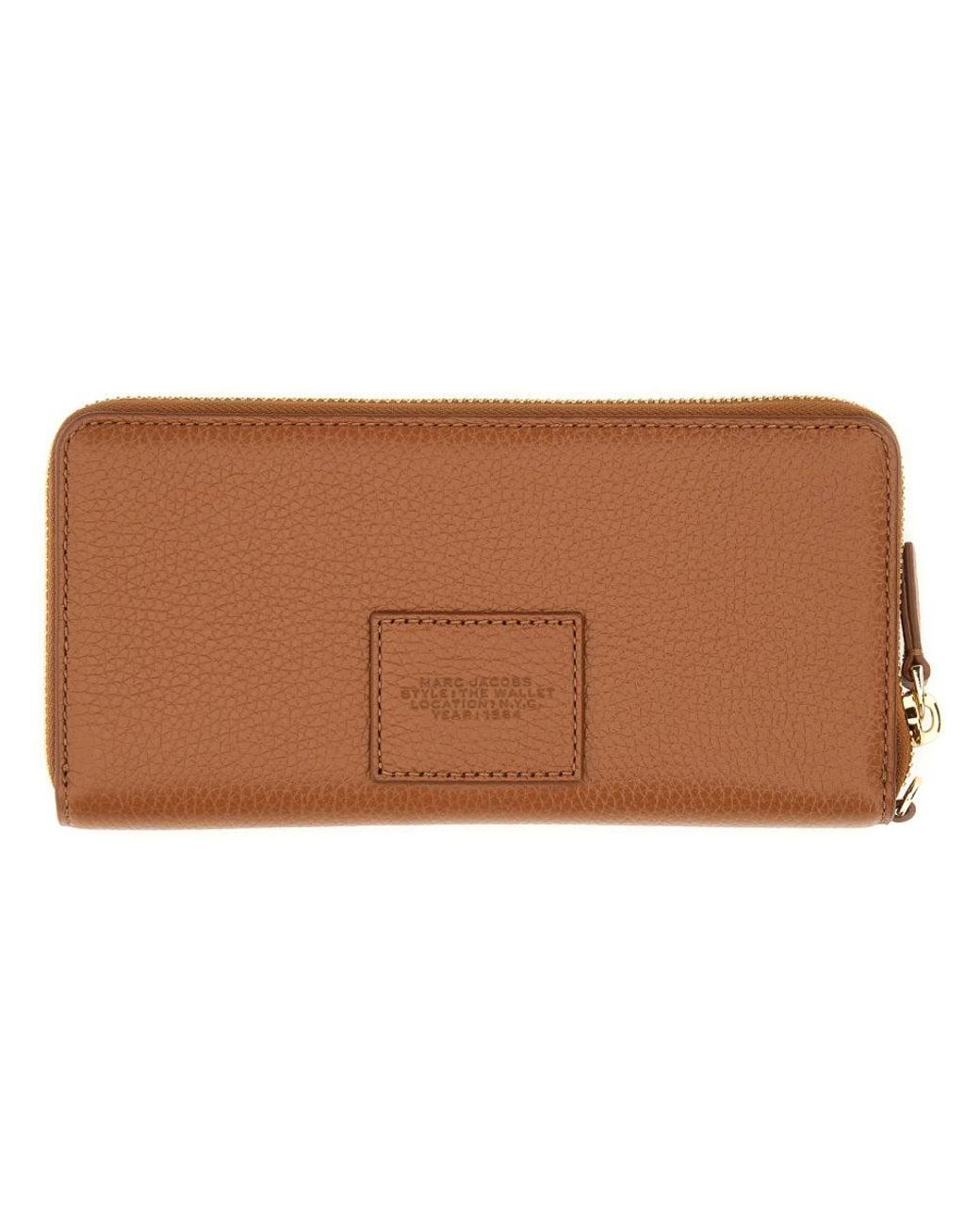 Marc Jacobs Brown Portafoglio Continental