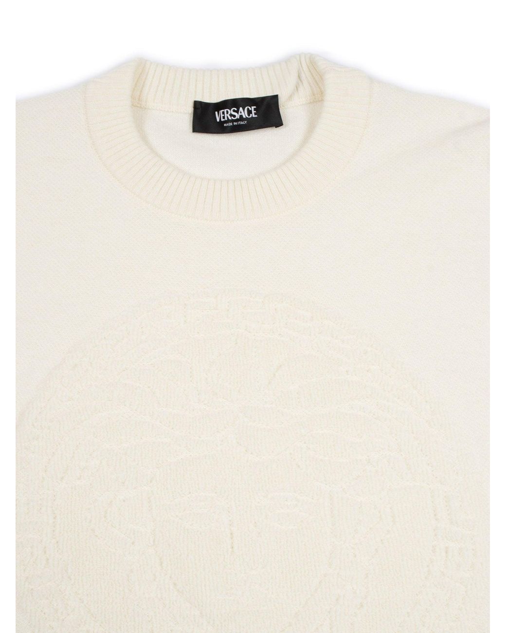 Prendas de punto Versace de color White