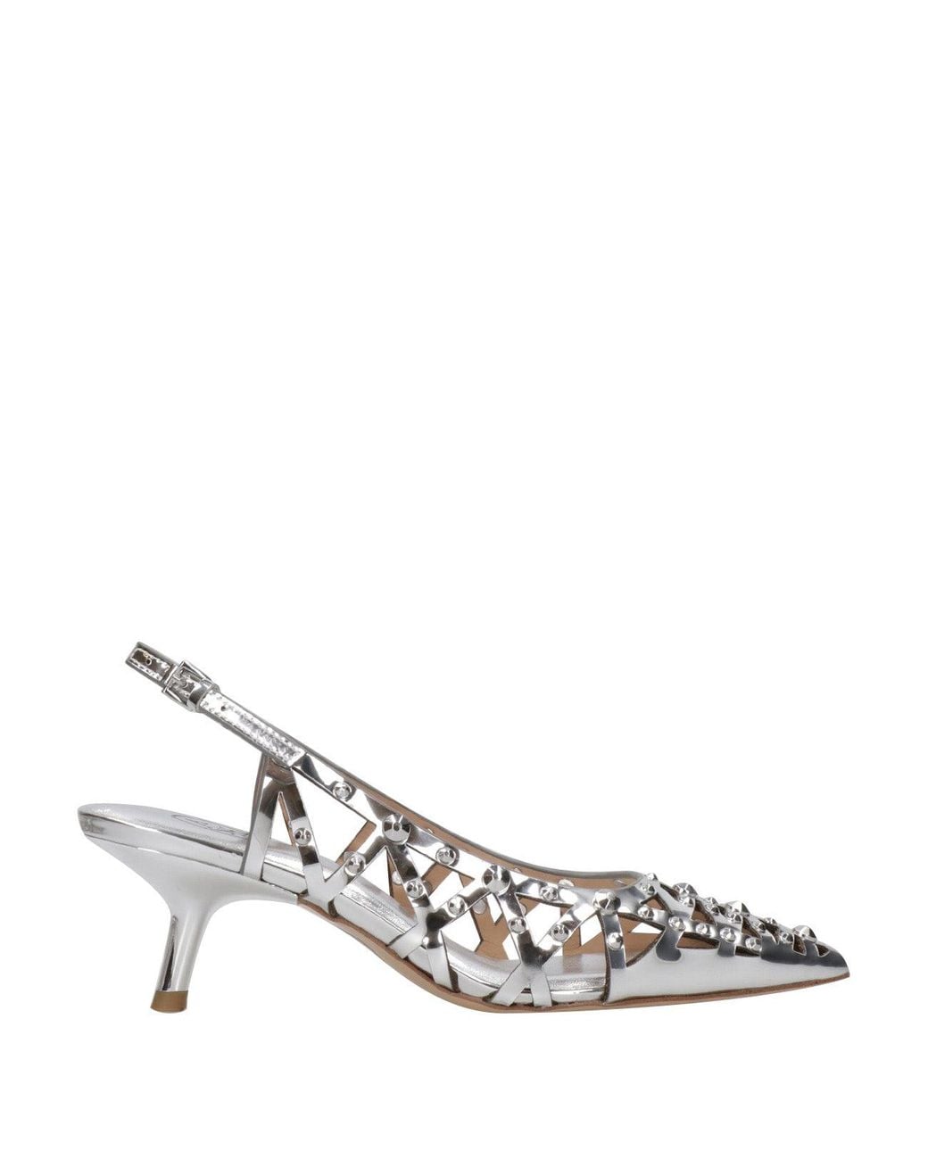 Ash White With Heel