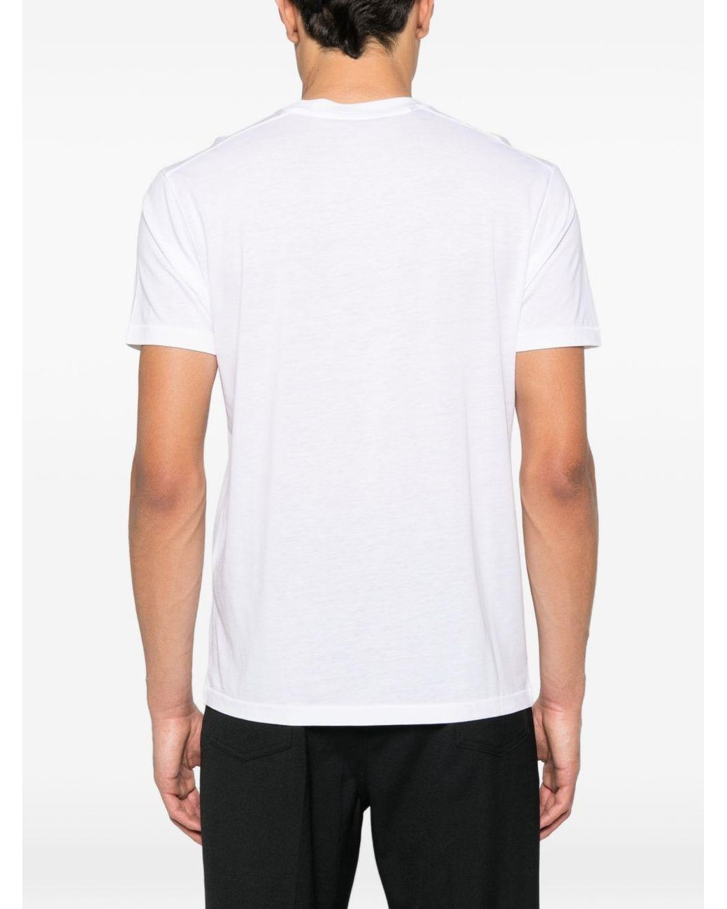 Tom Ford White Cotton Blend T Shirt