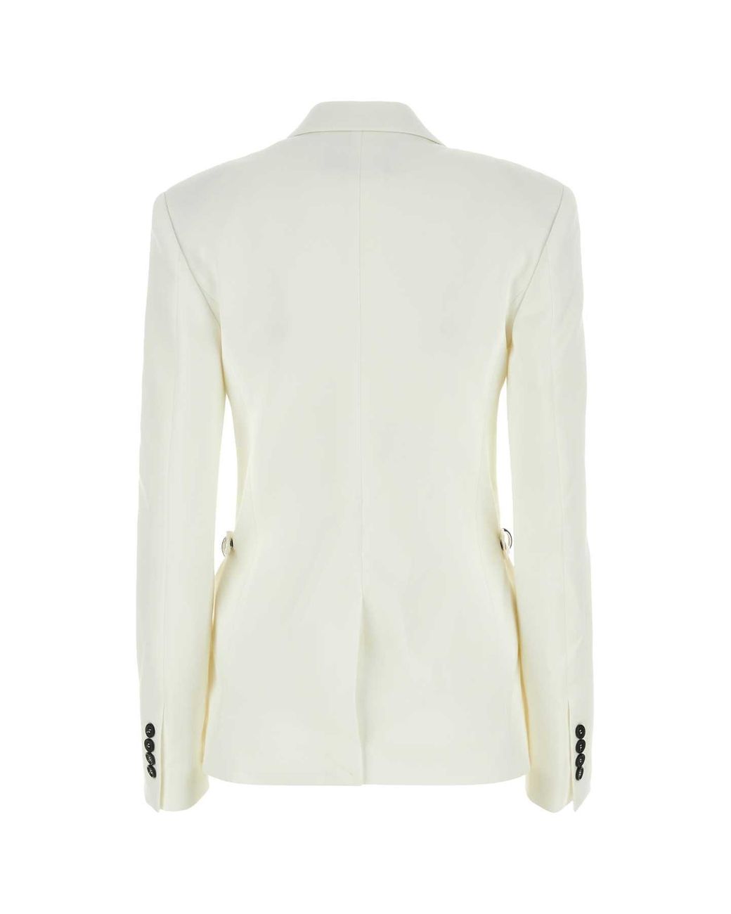 J.W. Anderson White Stretch Blend Blazer