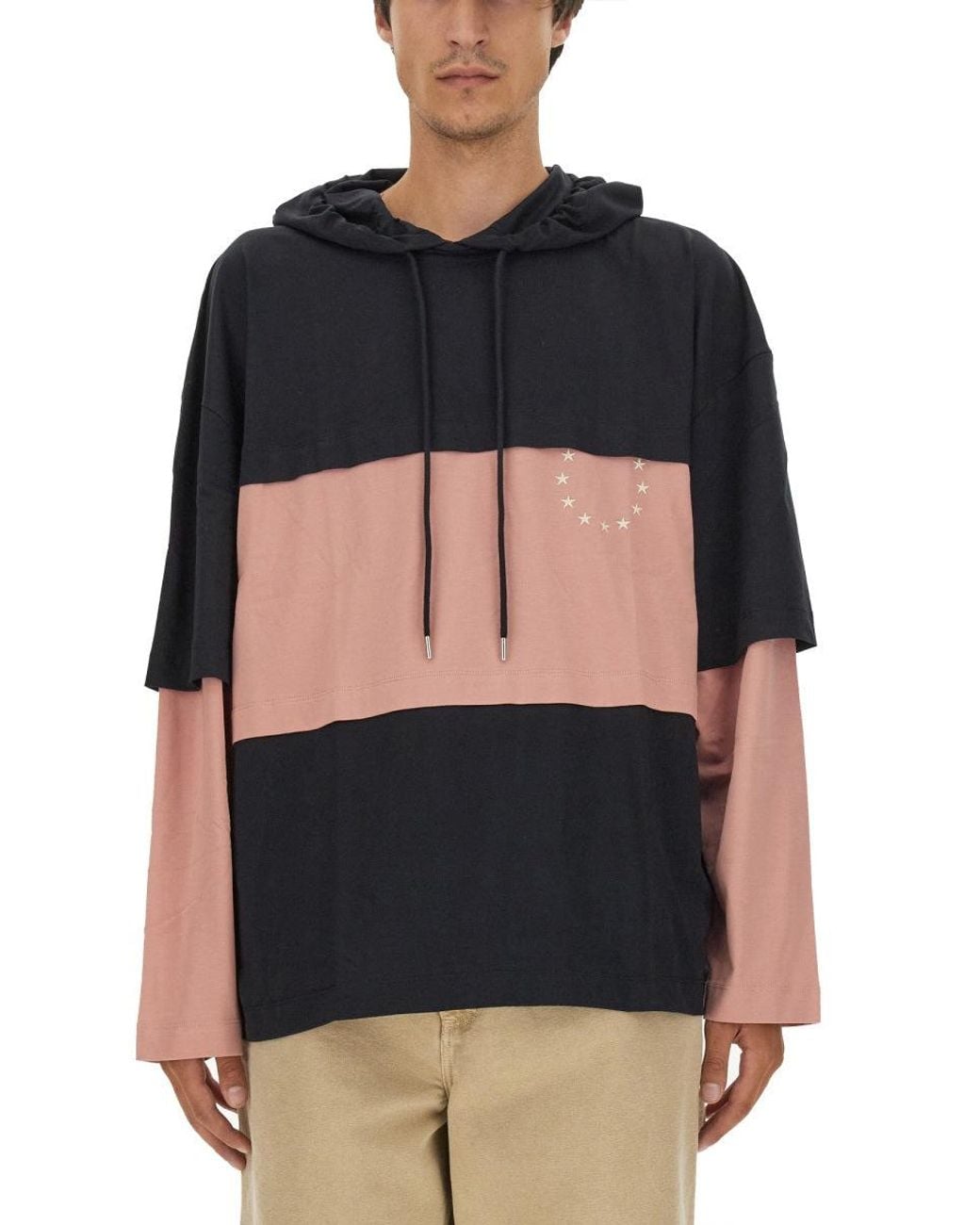 Etudes Studio Black Sweatshirt With Logo for men