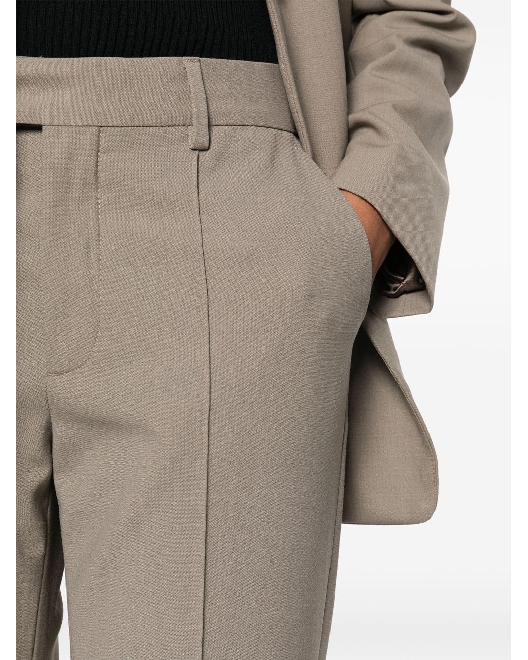 Closed Gray Denair Flared Trousers