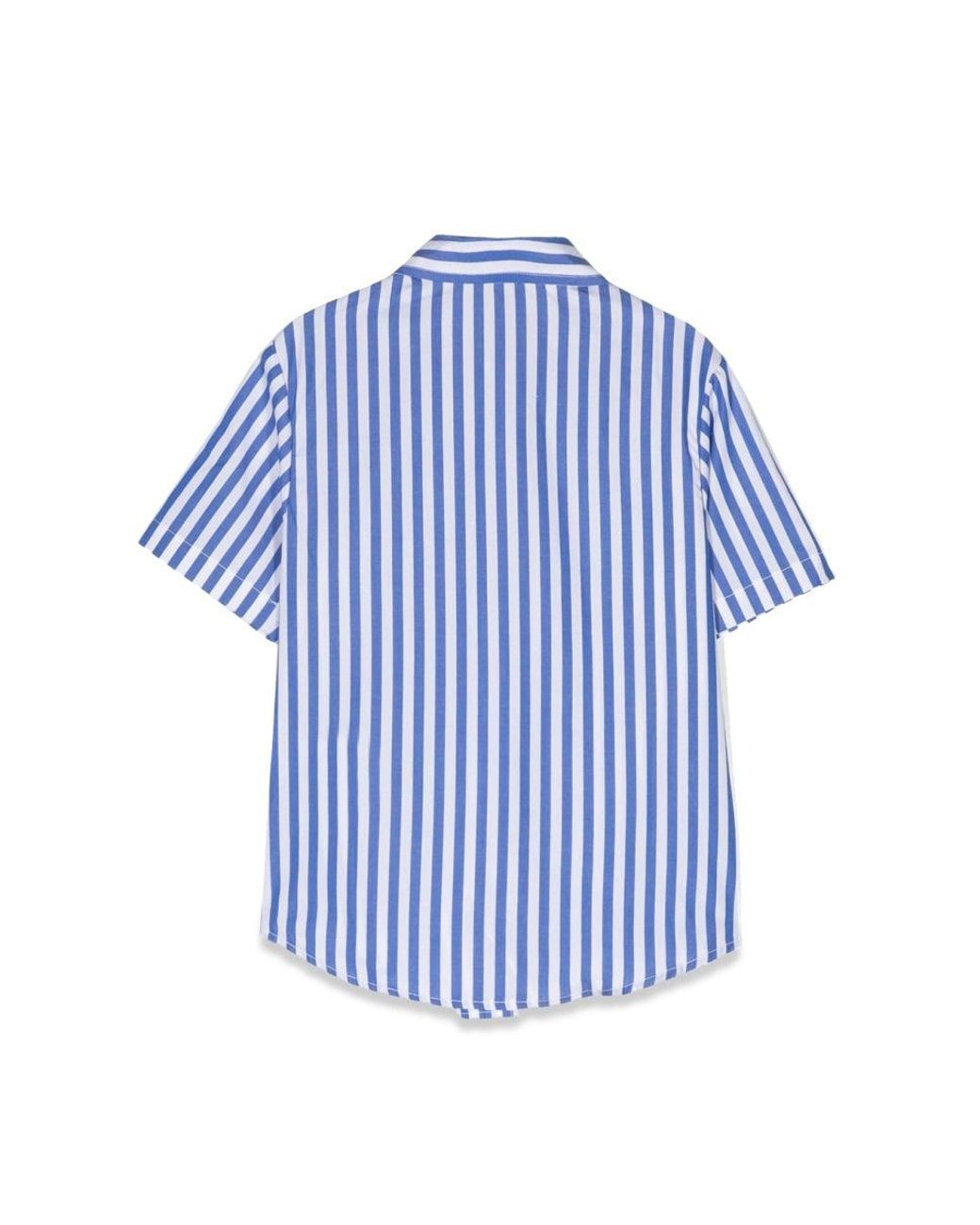 Fay Blue Mc Stripes Shirt