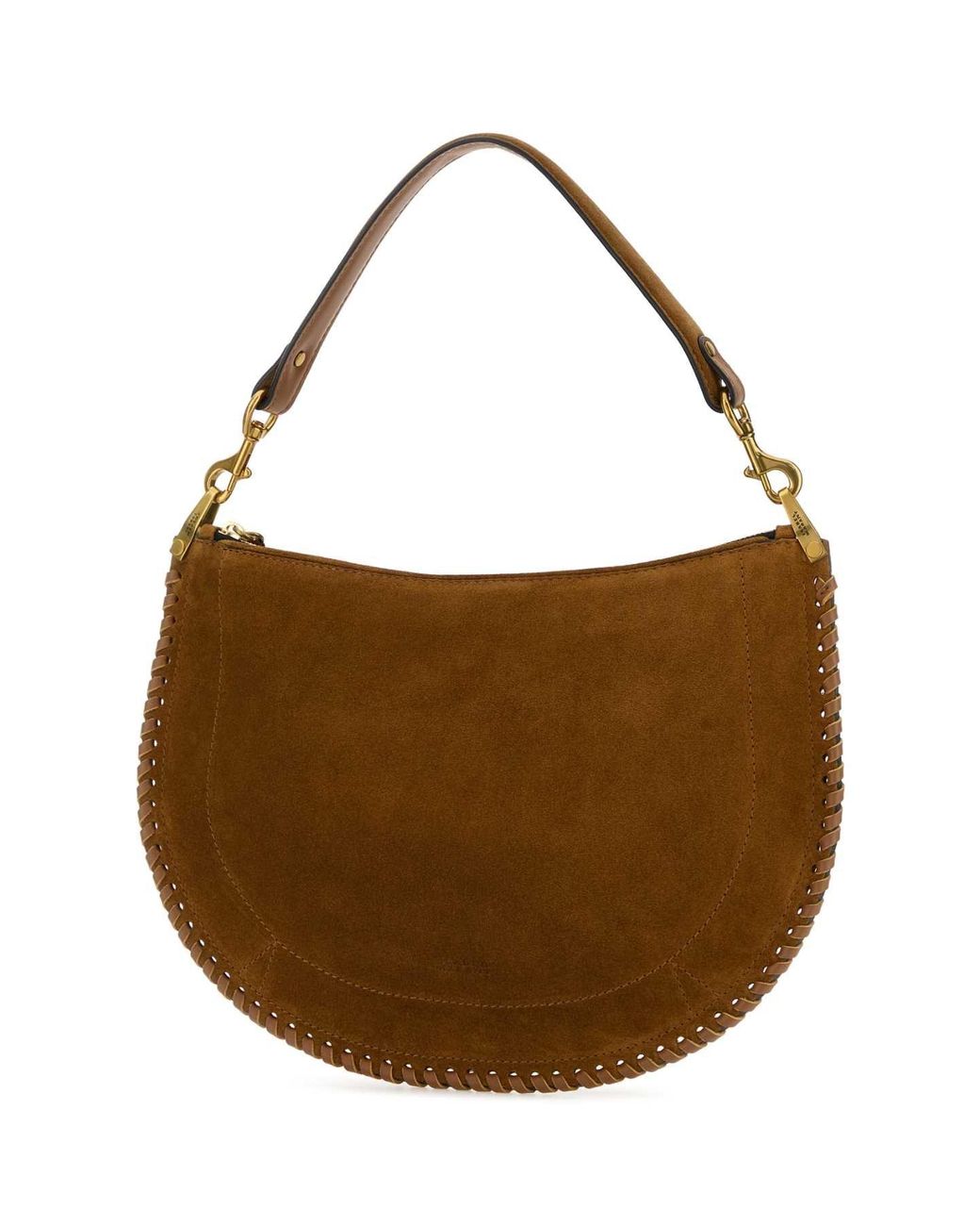 Isabel Marant Brown Camel Suede Oskan Shoulder Bag