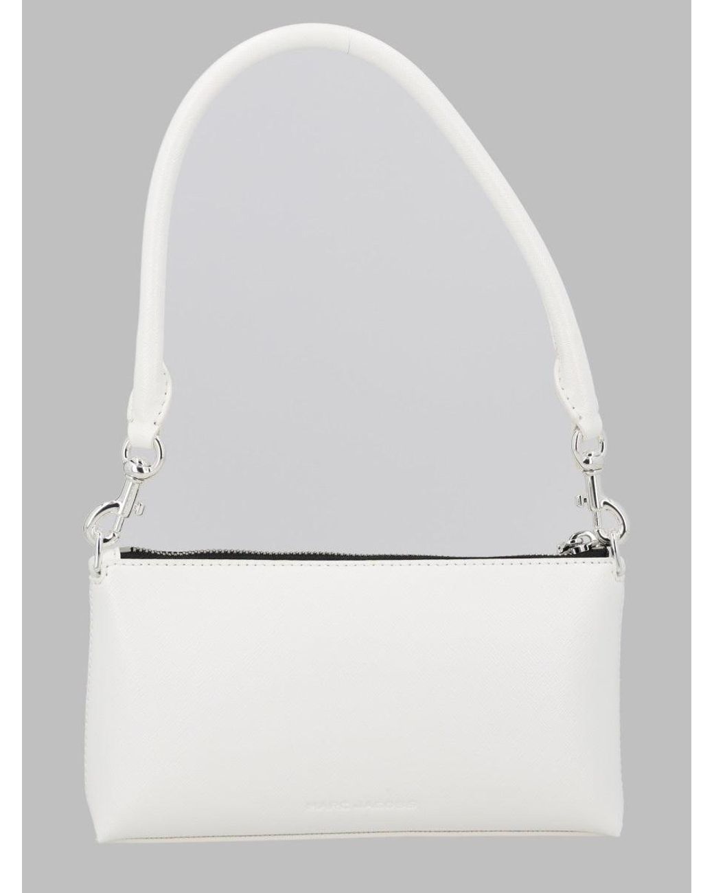 Marc Jacobs White Convertible Shoulder Bag The Snapshot