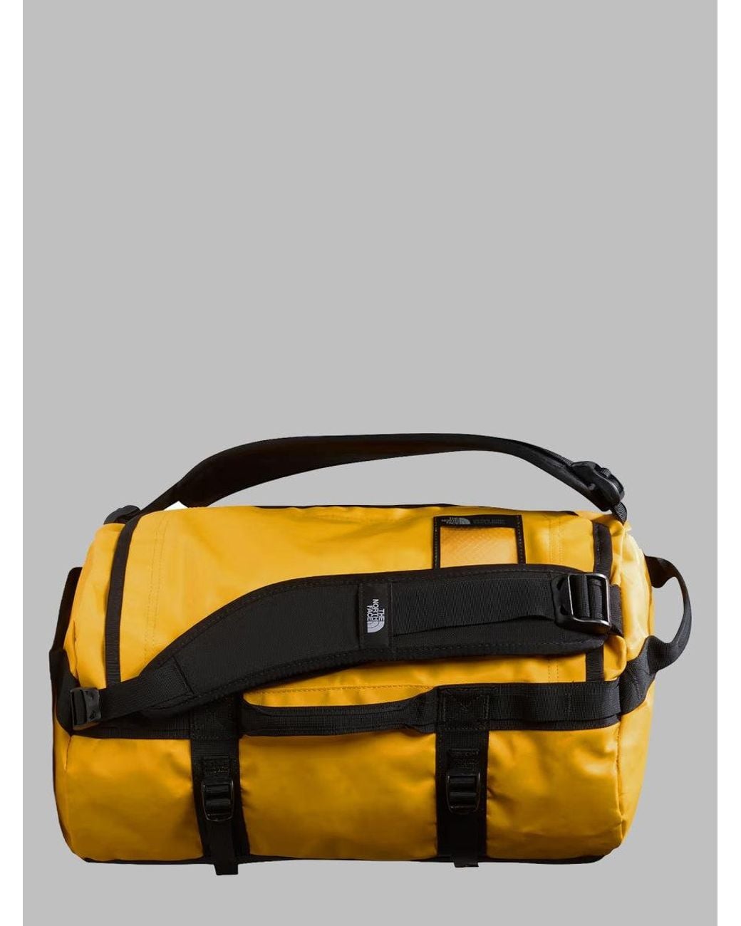The North Face Yellow Mini Base Camp Duffel Bag (Xs) for men
