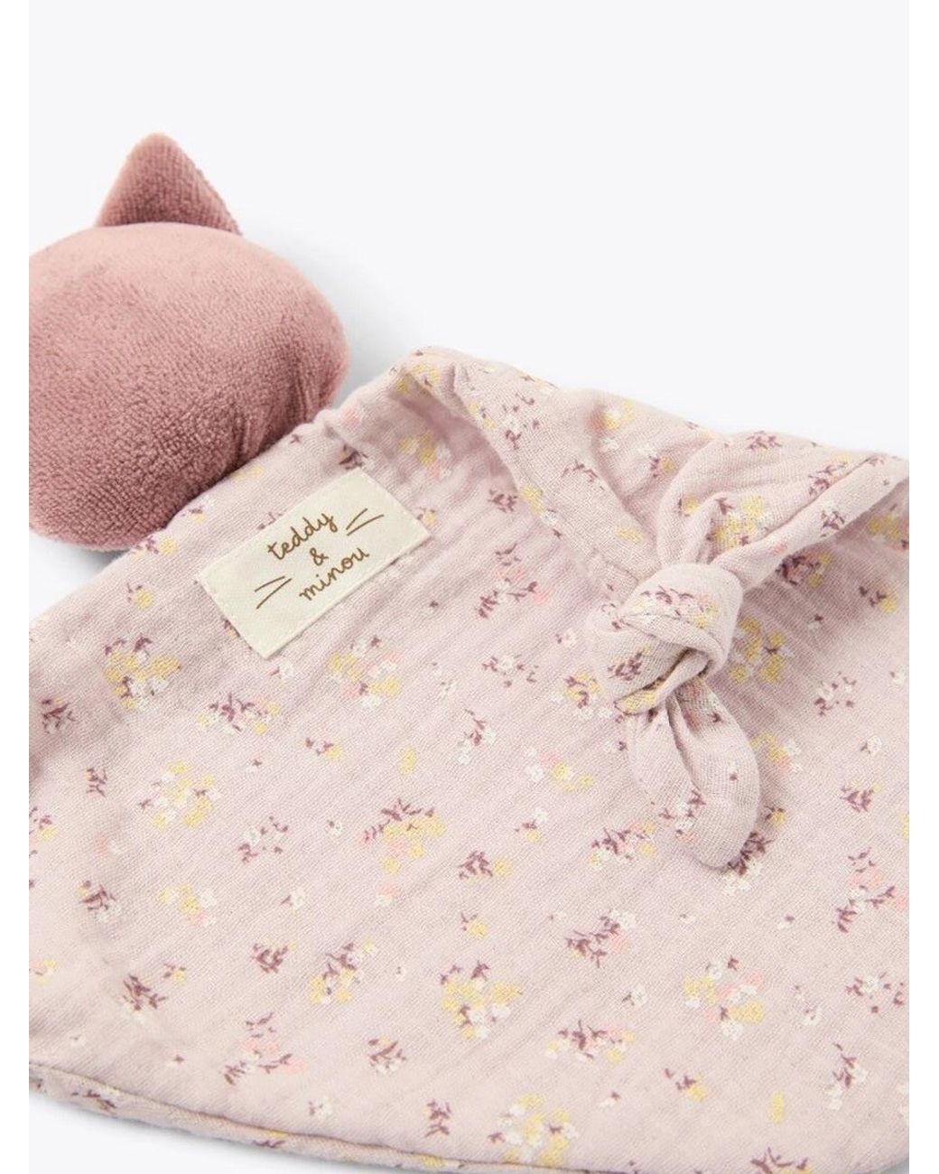 Teddy & Minou Pink Doudou