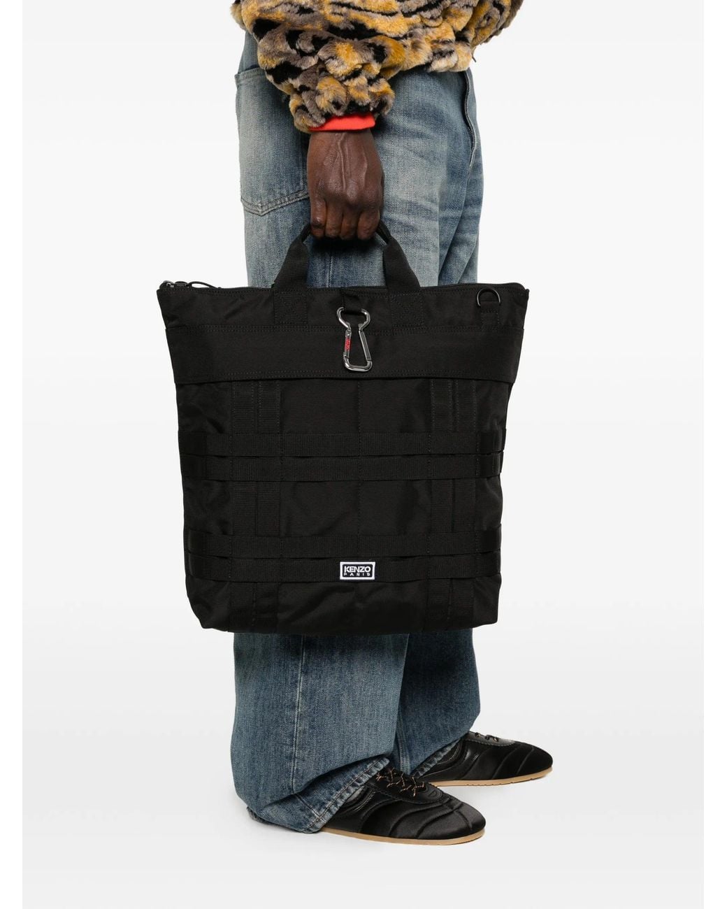 KENZO Black Sac Shopping Tote