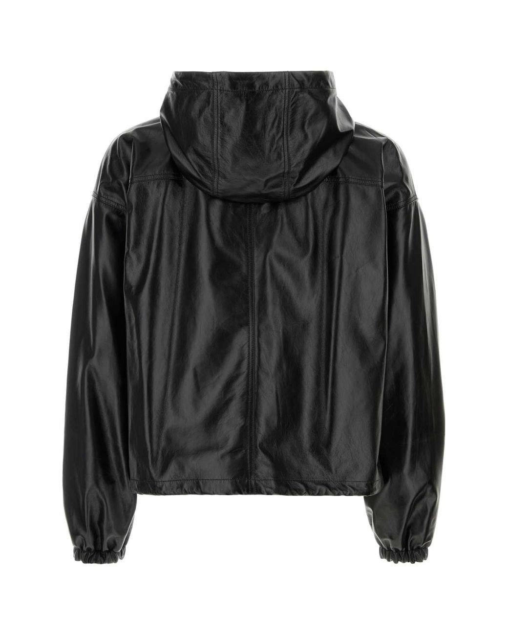 Fendi Black Lamb Leather Jacket For for men