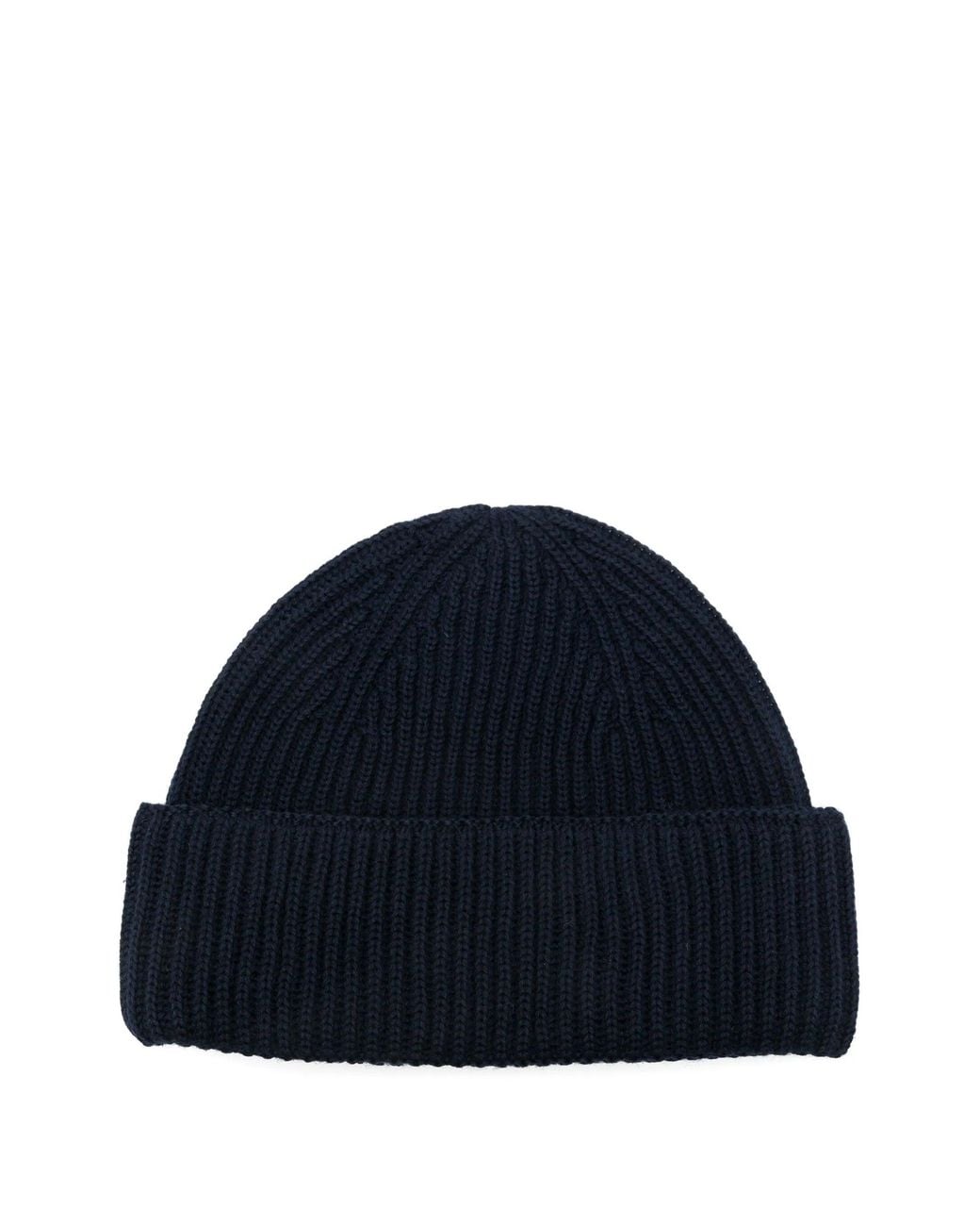 Maison Kitsuné Green Fox Head Large Beanie for men