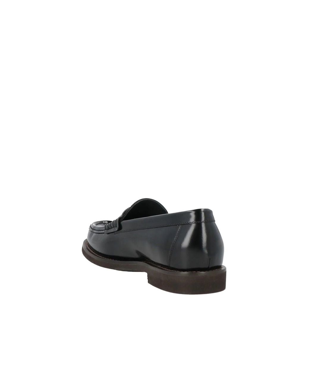 Brunello Cucinelli Black Loafers
