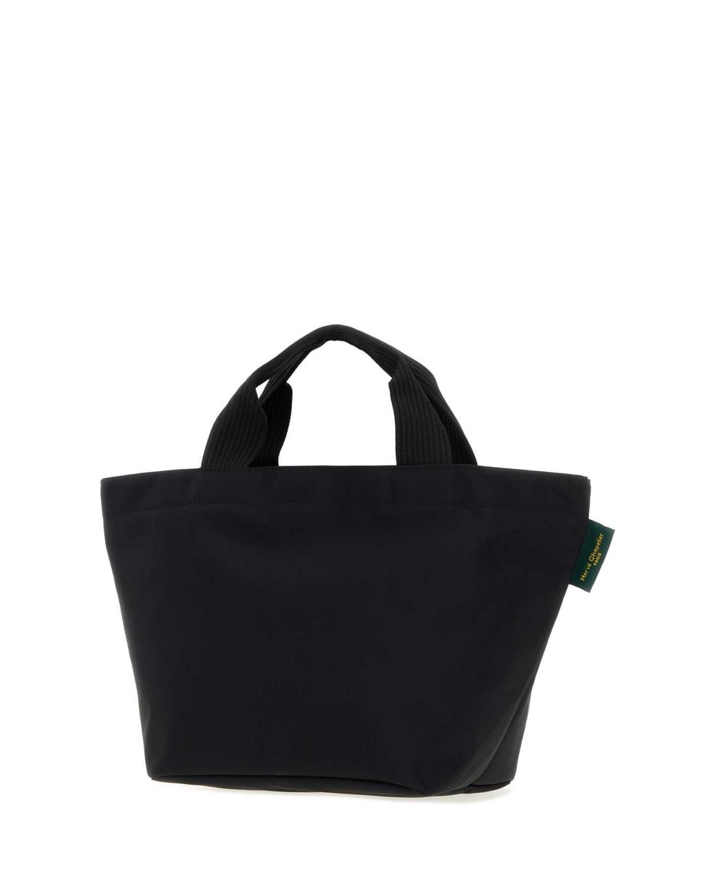 Herve Chapelier Blue Canvas 1027 N Shopping Bag