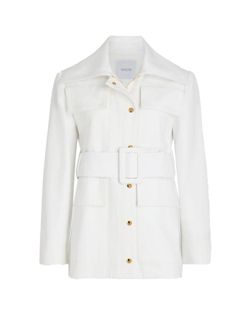 Abrigos Blanco Patou de color White