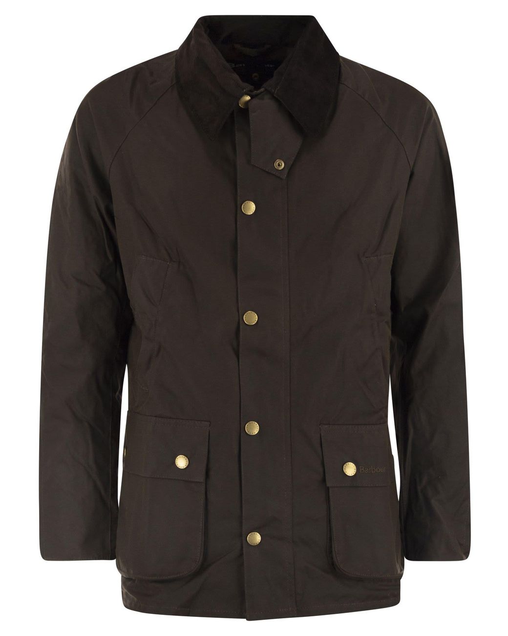 Barbour Ashby Wax Jas in het Black voor heren