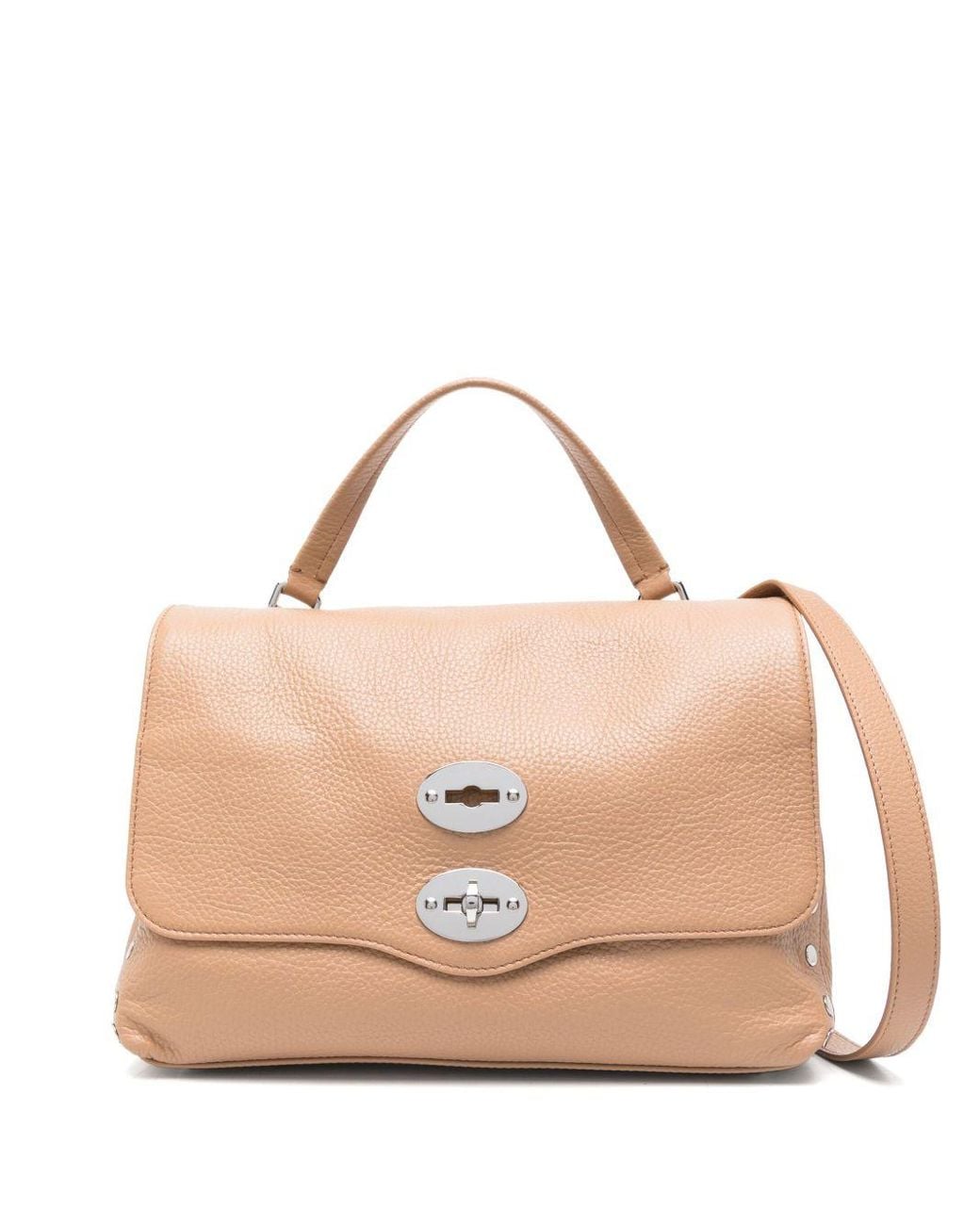 Zanellato Natural Postina Daily Small Leather Handbag